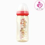 Bình sữa cổ rộng Pigeon 240ml nội địa Nhật cho bé từ 3 tháng tuổi