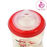 Bình sữa cổ rộng Pigeon 240ml nội địa Nhật cho bé từ 3 tháng tuổi