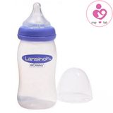 Set 3 bình sữa Lansinoh mOmma núm ti size M dung tích 240ml