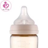 Bình sữa cổ rộng cao cấp Moyuum 270ml của Hàn Quốc cho trẻ từ 2 tháng tuổi