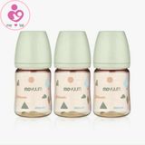 Bình sữa cổ rộng Moyuum 170ml có họa tiết của Hàn Quốc cho trẻ 0-3 tháng