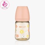 Bình sữa cổ rộng Moyuum 170ml có họa tiết của Hàn Quốc cho trẻ 0-3 tháng