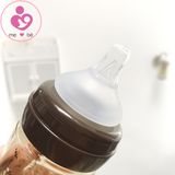 Bình sữa cổ rộng Bebepick Puttiatti nội địa Hàn Quốc cho trẻ từ 8.5 tháng tuổi dung tích 250ml
