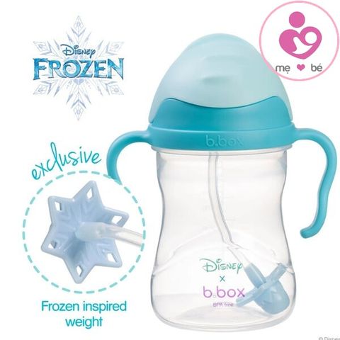 Bình tập uống nước b.box Disney Sippy Cup 240ml của Úc phù hợp cho trẻ từ 6 tháng tuổi