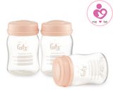 Bộ 3 bình trữ sữa 150ml Fatzbaby FB0120N