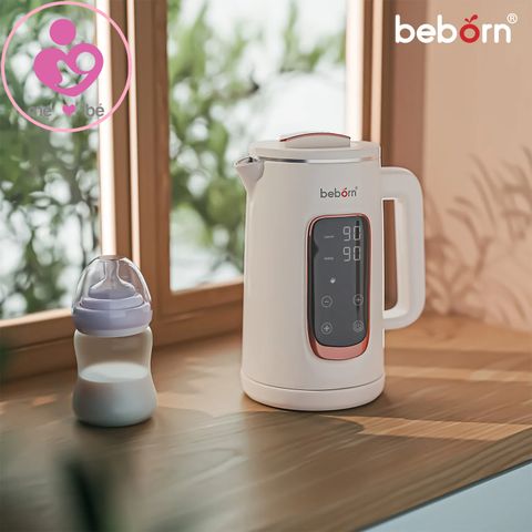 Bình đun nước siêu tốc, giữ nhiệt pha sữa điện tử beborn Presto 3