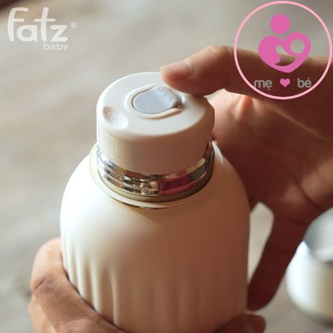 Bình hâm và đo độ tinh khiết nước pha sữa di động Fatzbaby Mini Smart 9 FB3873BT