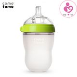 Bình sữa silicon cổ rộng Comotomo 250ml cho bé từ 3 tháng tuổi
