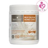 Canxi sữa Bio Island Milk Calcium Bone Care của Úc bổ sung canxi lọ 150 viên