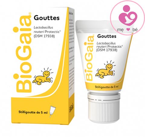 Men vi sinh BioGaia Gouttes nội địa Pháp cho trẻ từ sơ sinh tuýp 5ml