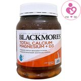 Viên uống bổ sung canxi Blackmores Total Calcium & Magnesium + D3 của Úc lọ 200 viên