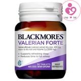 Viên uống hỗ trợ giấc ngủ Blackmores Valerian Forte của Úc lọ 30 viên