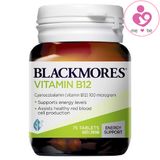 Viên vitamin B12 của Blackmores Úc lọ 75 viên