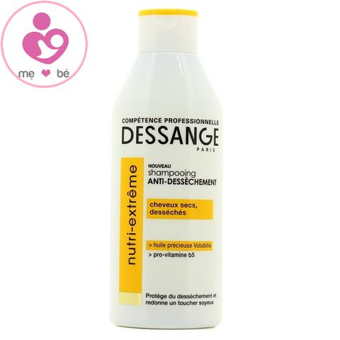 Bộ dầu gội xả Dessange Nutri-Extreme của Pháp cho tóc khô xơ gãy rụng