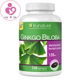 Bổ não Trunature Ginkgo Biloba 120mg của Mỹ lọ 340 viên