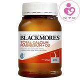 Viên uống bổ xương khớp Blackmores Total Calcium Magnesium + D3 hộp 200 viên