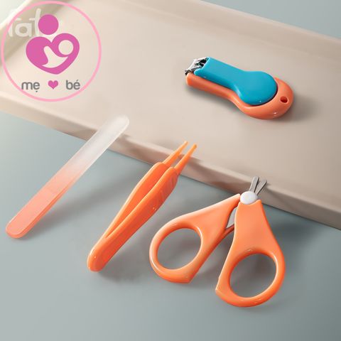 Bộ dụng cụ cắt móng tay kèm nhíp cho bé – FB8101SS