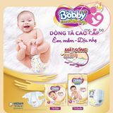 Tã quần Bobby Extra Soft Dry size M 64 miếng cho bé 6-10 kg