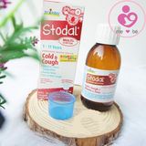 Siro trị ho và cảm cúm Boiron Stodal Cold & Cough của Canada cho bé từ 1 tuổi chai 125ml
