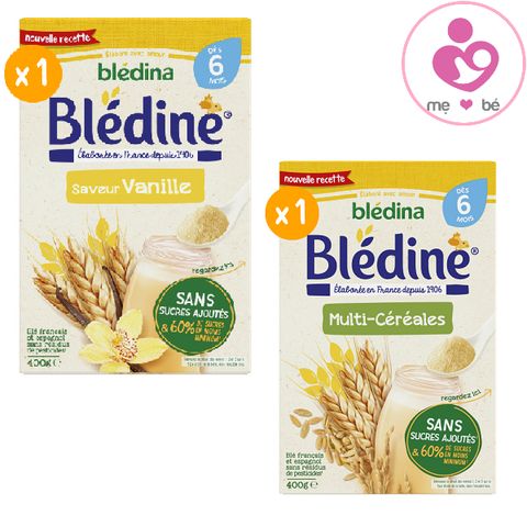 Bột lắc sữa Bledine 6m của Pháp cho trẻ từ 6 tháng tuổi hộp 400g
