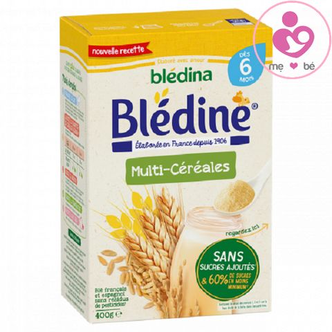 Bột lắc sữa Bledine 6m của Pháp cho trẻ từ 6 tháng tuổi hộp 400g
