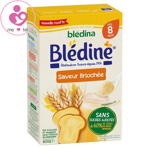 Bột lắc sữa Bledine 8m của Pháp cho trẻ từ 8 tháng tuổi hộp 400g