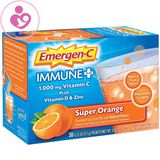 Tăng đề kháng Emergen-C Immune Plus hộp 30 gói