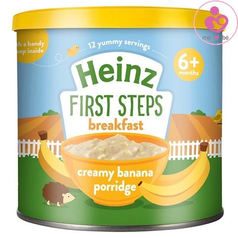 Bột ăn dặm Heinz First Steps Breakfast 6+ của Anh cho trẻ từ 6 tháng tuổi hộp 240g