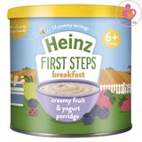 Bột ăn dặm Heinz First Steps Breakfast 6+ của Anh cho trẻ từ 6 tháng tuổi hộp 240g