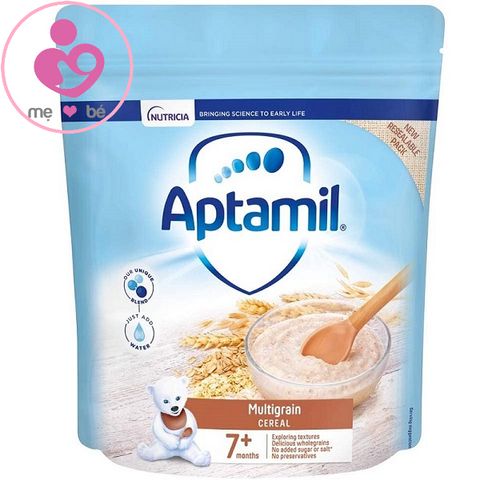 Bột ăn dặm Aptamil 7+ của Anh cho trẻ từ 7 tháng tuổi gói 200g