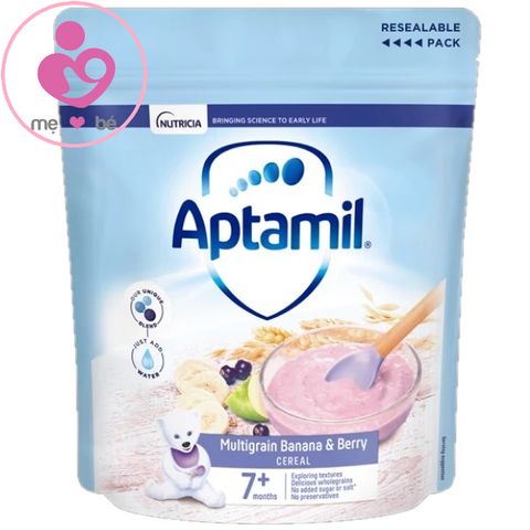 Bột ăn dặm Aptamil 7+ của Anh cho trẻ từ 7 tháng tuổi gói 200g