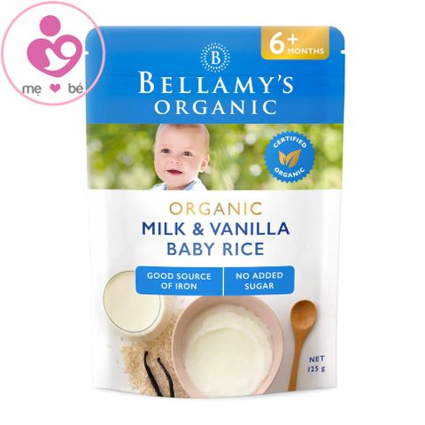 Bột ăn dặm Bellamy's Organic cho bé từ 6 tháng tuổi
