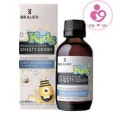 Siro ho mật ong Brauer Kids Manuka Honey Chesty Cough của Úc cho trẻ từ 2 tuổi bị ho có đờm lọ 100ml