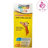 Siro Centrum Kids Incremin Iron Mixture của Úc cho trẻ biếng ăn từ 6 tháng tuổi lọ 200ml