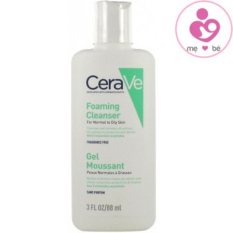 Sữa rửa mặt CeraVe Foaming Cleanser của Mỹ dành cho da dầu