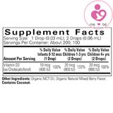 Vitamin D3 hữu cơ dạng giọt ChildLife Essentials® Organic Vitamin D3 drops của Mỹ cho trẻ từ sơ sinh lọ 6.25ml