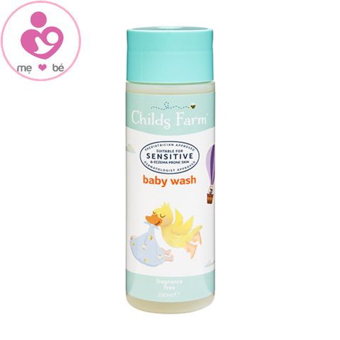 Set sữa tắm gội Childs Farm của Úc cho bé từ 0-10 tháng tuổi