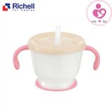 Cốc tập uống nước 3 giai đoạn Richell của Nhật Bản cho bé từ 6 tháng tuổi dung tích 150ml
