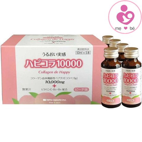 Collagen De Happy 10000mg của Nhật Bản hộp 10 lọ