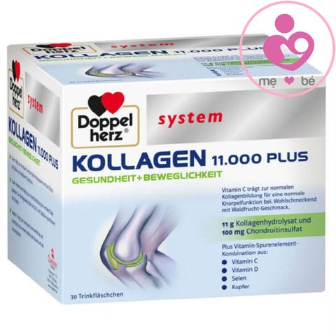 Collagen thủy phân Doppel herz System Kollagen 11.000 Plus của Đức hộp 30 ống