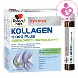 Collagen thủy phân Doppel herz System Kollagen 11.000 Plus của Đức hộp 30 ống