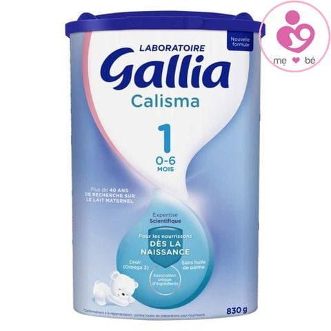 Combo 3 hộp sữa Gallia Calisma Croissance số 1 của Pháp cho trẻ từ 0-6 tháng