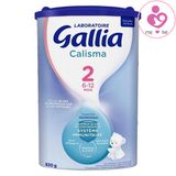 Combo 3 hộp sữa Gallia Calisma Croissance số 2 của Pháp cho trẻ từ 6-12 tháng
