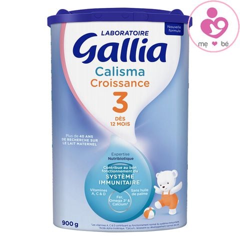 Combo 3 hộp sữa Gallia Calisma Croissance số 3 của Pháp cho trẻ từ 1-3 tuổi