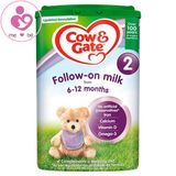 Sữa Cow & Gate Số 2 Follow-On Milk của Anh cho trẻ từ 6-12 tháng hộp 800g