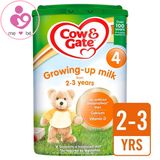 Sữa Cow & Gate Số 4 Growing-Up Milk của Anh cho trẻ từ 2-3 tuổi hộp 800g