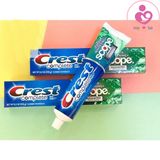 Combo 5 kem đánh răng Crest Complete Extra Whitening Scope của Mỹ tuýp 232g