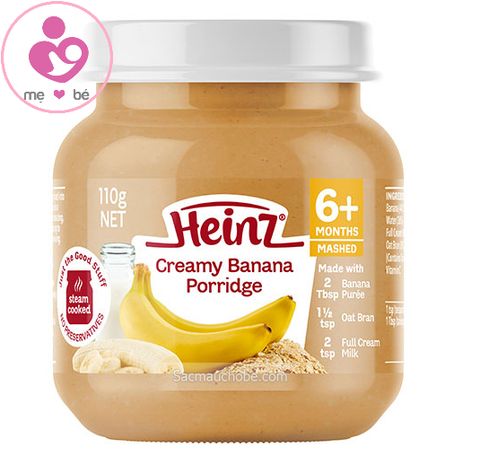 Heinz Custard ăn dặm của Úc cho trẻ từ 6 tháng tuổi hộp 110g