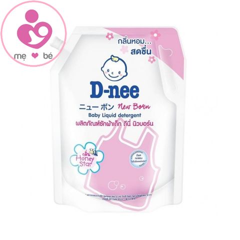 Nước giặt hữu cơ D-nee Organic nội địa Thái Lan cho bé sơ sinh túi 1400ml