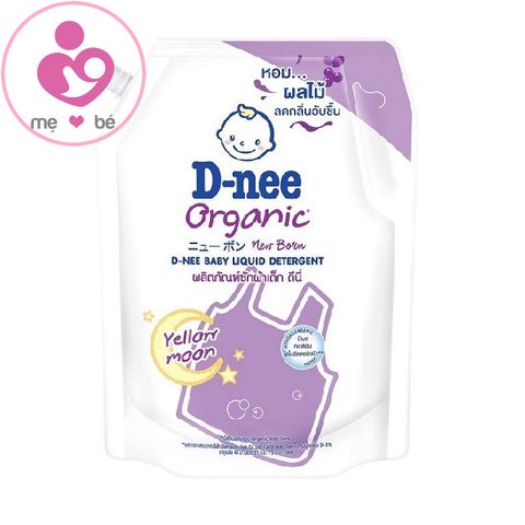 Nước giặt hữu cơ D-nee Organic nội địa Thái Lan cho bé sơ sinh túi 1400ml